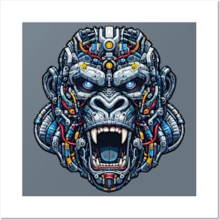 Mecha Apes S03 D65 Posters and Art